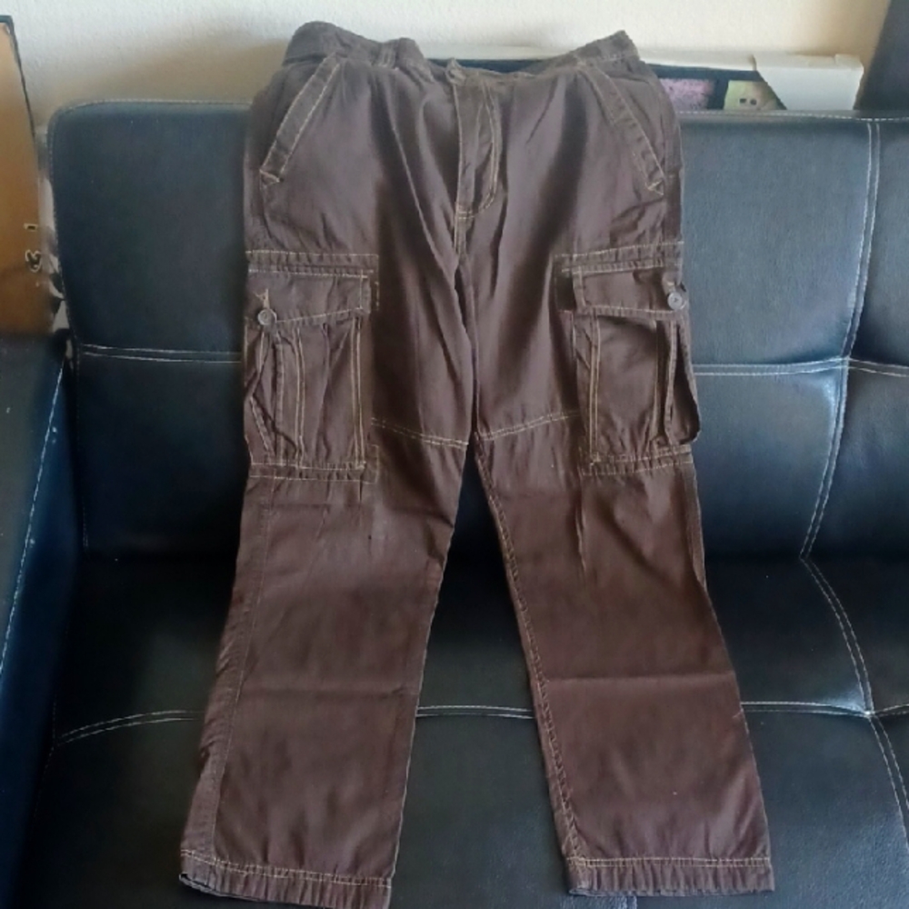 Men's Brown Cargo Pants